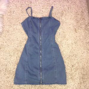 JEAN DRESS WORN ONCE